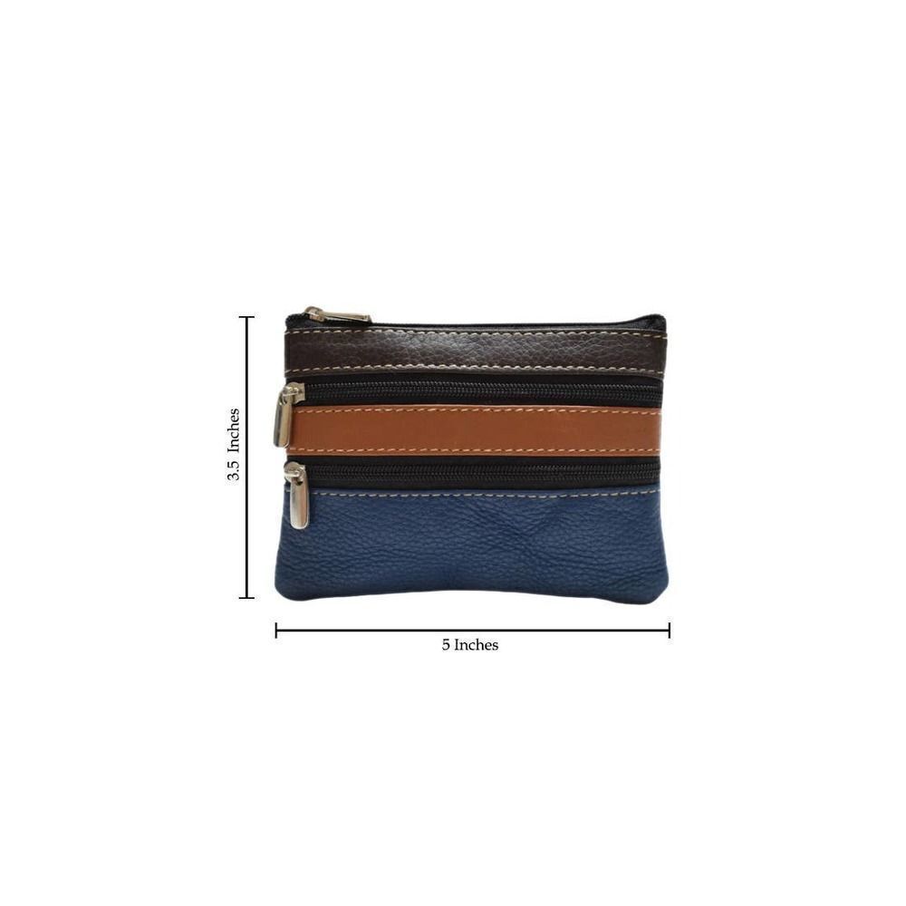 New COIN PURSE Credit Card Holder Multicolor Leather small purse